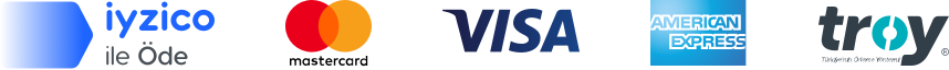 iyzico ile güvenli ödeme - Visa / MasterCard / Troy